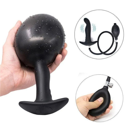 Dilatador Anal Inflável com 10 frequências - Solt - Libertina Sex Shop - anal, lançamento, Plug Anal - Sex Shop Vibradores
