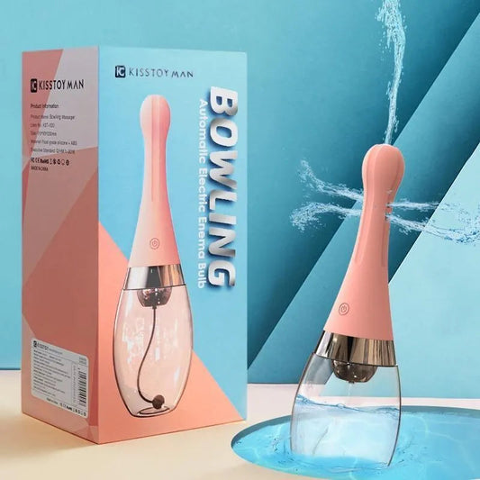 Ducha Estimuladora Intíma Anal e Vaginal Elétrica Bowling Kiss Toy - Libertina Sex Shop - acessórios - Sex Shop Vibradores