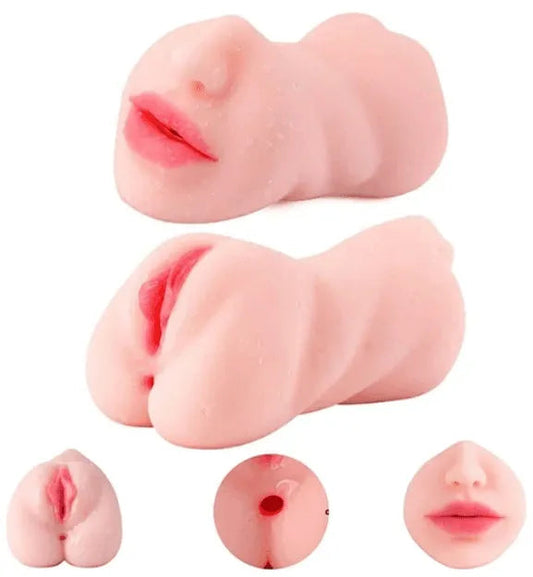 Masturbador Masculino Completo - Boca, Vagina e Ânus com Texturas - Libertina Sex Shop - homens, Masturbador Masculino, traffic, Traffic 11/05, vagina realistica - Sex Shop Vibradores