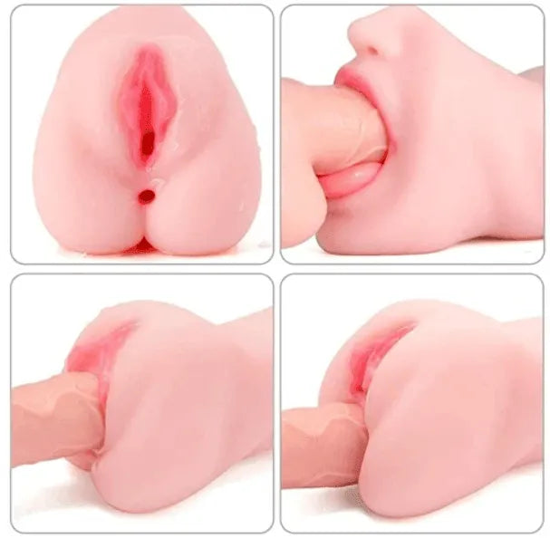 Masturbador Masculino Completo - Boca, Vagina e Ânus com Texturas - Libertina Sex Shop - homens, Masturbador Masculino, traffic, Traffic 11/05, vagina realistica - Sex Shop Vibradores