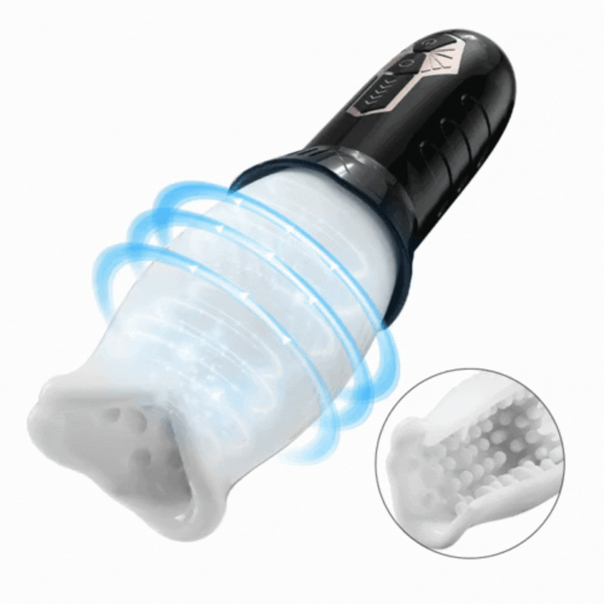Masturbador Masculino Tornado - Estimulação Rotativa com 5 Níveis e 10 Modos Vibratórios - Libertina Sex Shop - homem, homens, masturbador de homem, masturbador homem, masturbador para homem, masturbador para homens, simulador de sexo oral para homens, traffic, Traffic 11/05, vibrador para homem - Sex Shop Vibradores