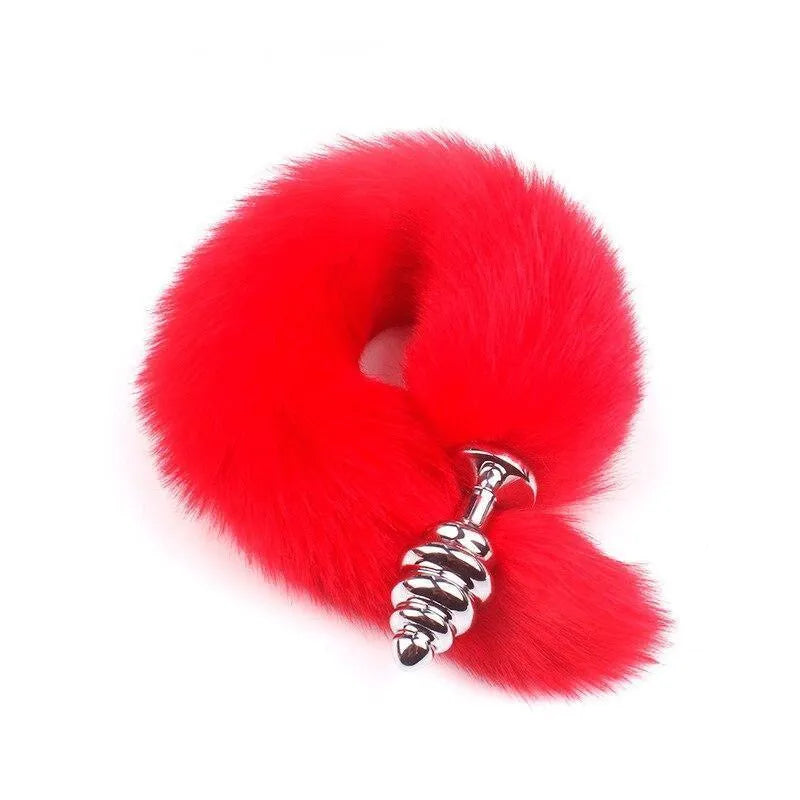 Plug Anal Cauda de Raposa - Butt Plug - Libertina Sex Shop - anal, plug anal, plug anal com rabo, plug anal rabo, plug anal raposa - Sex Shop Vibradores