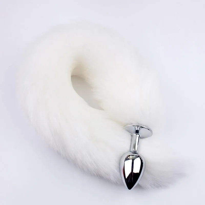 Plug Anal Cauda de Raposa - Butt Plug - Libertina Sex Shop - anal, plug anal, plug anal com rabo, plug anal rabo, plug anal raposa - Sex Shop Vibradores