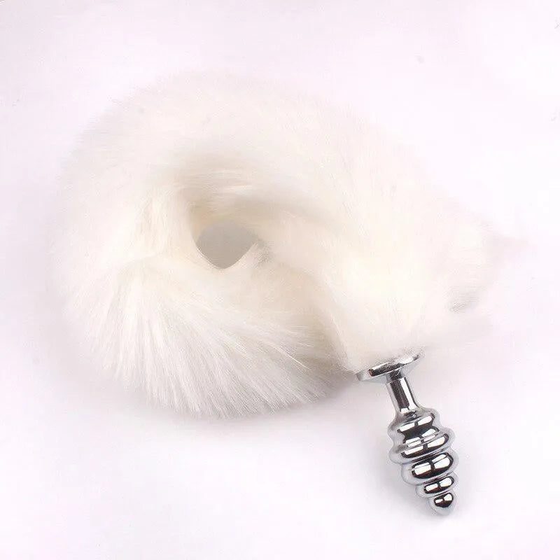 Plug Anal Cauda de Raposa - Butt Plug - Libertina Sex Shop - anal, plug anal, plug anal com rabo, plug anal rabo, plug anal raposa - Sex Shop Vibradores